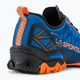 La Sportiva Bushido II GTX electric blue/tiger men's running shoe 9