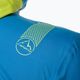 Men's La Sportiva Crizzle EVO Shell lime punch/electric blue membrane rain jacket 4