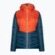 La Sportiva women's down jacket Mythic Primaloft cherry tomato/storm blue