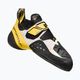 La Sportiva men's Solution climbing shoes white and yellow 20G000100 12
