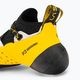 La Sportiva men's Solution climbing shoes white and yellow 20G000100 10