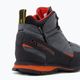 La Sportiva men's trekking shoes Boulder X Mid grey-orange 17E900304 7