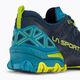 La Sportiva men's Bushido II blue/yellow running shoe 36S618705 8