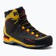 La Sportiva men's high alpine boots Trango Tech Leather GTX black/yellow 21S999100