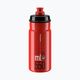 Elite Jet 550 ml red/grey logo bike bottle