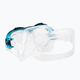 Cressi Matrix clear blue diving mask DS301063 4