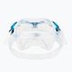 Cressi Matrix clear blue diving mask DS301063 5