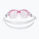 Cressi Mini Cobra clear/pink children's swim mask DE202040 5