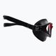 Cressi Cobra swim mask black/black red DE201991 3