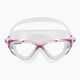 Cressi Planet clear/white pink swim mask DE202640 2