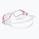 Cressi Planet clear/white pink swim mask DE202640 4