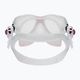 Cressi Marea Jr children's snorkel kit + top clear pink DM1000064 5