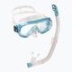 Cressi Ondina + Top Clear Aquamarine children's snorkel set DM1010133 9