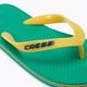 Cressi Beach flip flops green and yellow XVB9539235 6