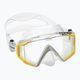 Cressi Liberty Triside SPE yellow/clear diving mask DS450015 5