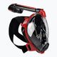 Cressi Duke Dry full face mask for snorkelling black and red XDT005058