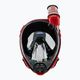 Cressi Duke Dry full face mask for snorkelling black and red XDT005058 2