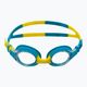 Cressi Dolphin 2.0 azure/yellow children's swim goggles USG010210 2