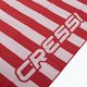 Cressi Microfiber Stripe quick-dry towel red XVA871160 3