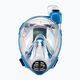 Cressi Baron full face mask for snorkelling blue and clear XDT020020 2