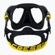 Cressi Quantum diving mask black/yellow DS515010 5