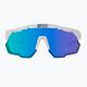 SCICON Aeroshade Kunken white gloss/scnpp multimirror blue cycling glasses EY31030800 3