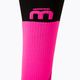 Mico Light Weight Extra Dry Ski Touring socks black/pink CA00280 3