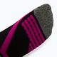 Mico Medium Weight X-Performance X-C Ski socks black/pink CA00146 4