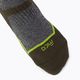 Mico Medium Weight Trek Crew Extra Dry dark grey trekking socks CA03058 4