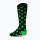 Mico Medium Weight Warm Control Ski children's socks black-green CA02699 2