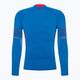 Men's Mico M1 Mock Neck thermal T-shirt navy blue IN07021