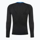 Men's Mico Odor Zero Round Neck thermal T-shirt black IN01450 2