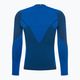 Men's Mico Warm Control Round Neck thermal T-shirt blue IN01850 2