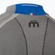 Men's Mico Odor Zero Mock Neck thermal T-shirt grey IN01451 4
