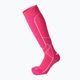 Women's Mico Medium Weight Warm Control Ski Socks Pink CA00226 4