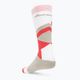 Nordica Multisports Winter Jr children's ski socks 2 pairs lt grey/coral/white 3
