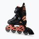 Children's roller skates FILA Wizy Alu G black/salmon 3
