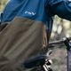 Men's Northwave Easy Out Softshell deep blue / forest green cycling jacket 10