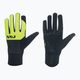 Northwave Fast Gel men's cycling gloves black / yellow fluo 5