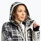 Women's ski jacket Colmar black and beige 2981 5