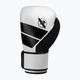 Hayabusa S4 black and white S4BG boxing gloves 8