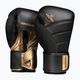 Hayabusa T3 black/gold boxing gloves 5
