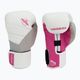 Hayabusa T3 boxing gloves white and pink T314G 3