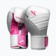 Hayabusa T3 boxing gloves white and pink T314G 7
