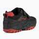 Geox New Savage junior shoes black/red 10