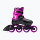 Rollerblade Fury G children's roller skates black/pink 07067100 7Y9 2