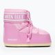 Women's Moon Boot Icon Low Nylon pink snow boots 7