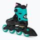 Rollerblade Fury black sea/green children's roller skates 3