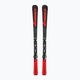 Children's downhill skis Nordica Doberman Combi Pro S + J7.0 FDT black/red