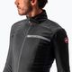 Men's Castelli Squadra Stretch light black/dark grey cycling jacket 4
